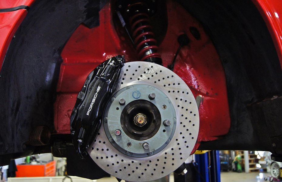 brake disk install on European car
