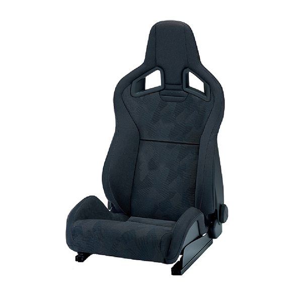 Nardo black _ Artista-600sq RECARO Sportster CS car seat Black Suede Cantrell Motorsports