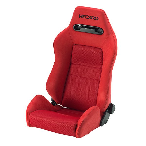RECARO Speed Red Velour Cantrell Motorsports