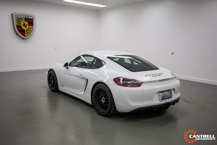 high-performance upgrades to a 2015 Porsche Cayman GTS