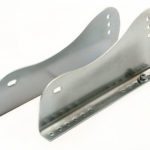 Brackets for side-mount racing seats.