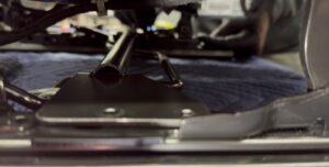 Cantrell Motorsports 992.2 Porsche GT3 Carbon Folding Bucket Seat Sub-Belt Mount