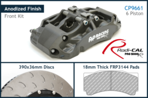 AP Racing by Essex Radi-CAL Competition Brake Kit (Front 9661/390mm)- Porsche 911 Various 991 and 992