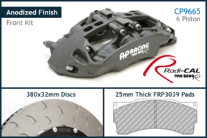 AP Racing by Essex Radi-CAL Competition Brake Kit (Front CP9665/380mm)- Porsche 991.2 GT3 Cup