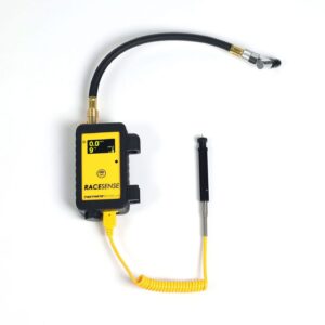 RACESENSE TIRE GAUGE WITH TIRE PROBE/PYROMETER & PROTECTIVE RUBBER CASE [FASTMATE RACING]
