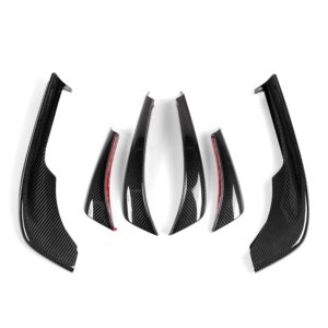 SR DRY CARBON FIBER TRIPLE-ELEMENT DIVE PLANE SET [PORSCHE 992.1 GT3 RS]