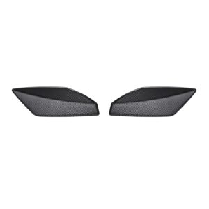 SR DRS-1 DRY CARBON FIBER ENDPLATES FOR GT4 RS OEM WING [PORSCHE 718 Cayman GT4 RS]